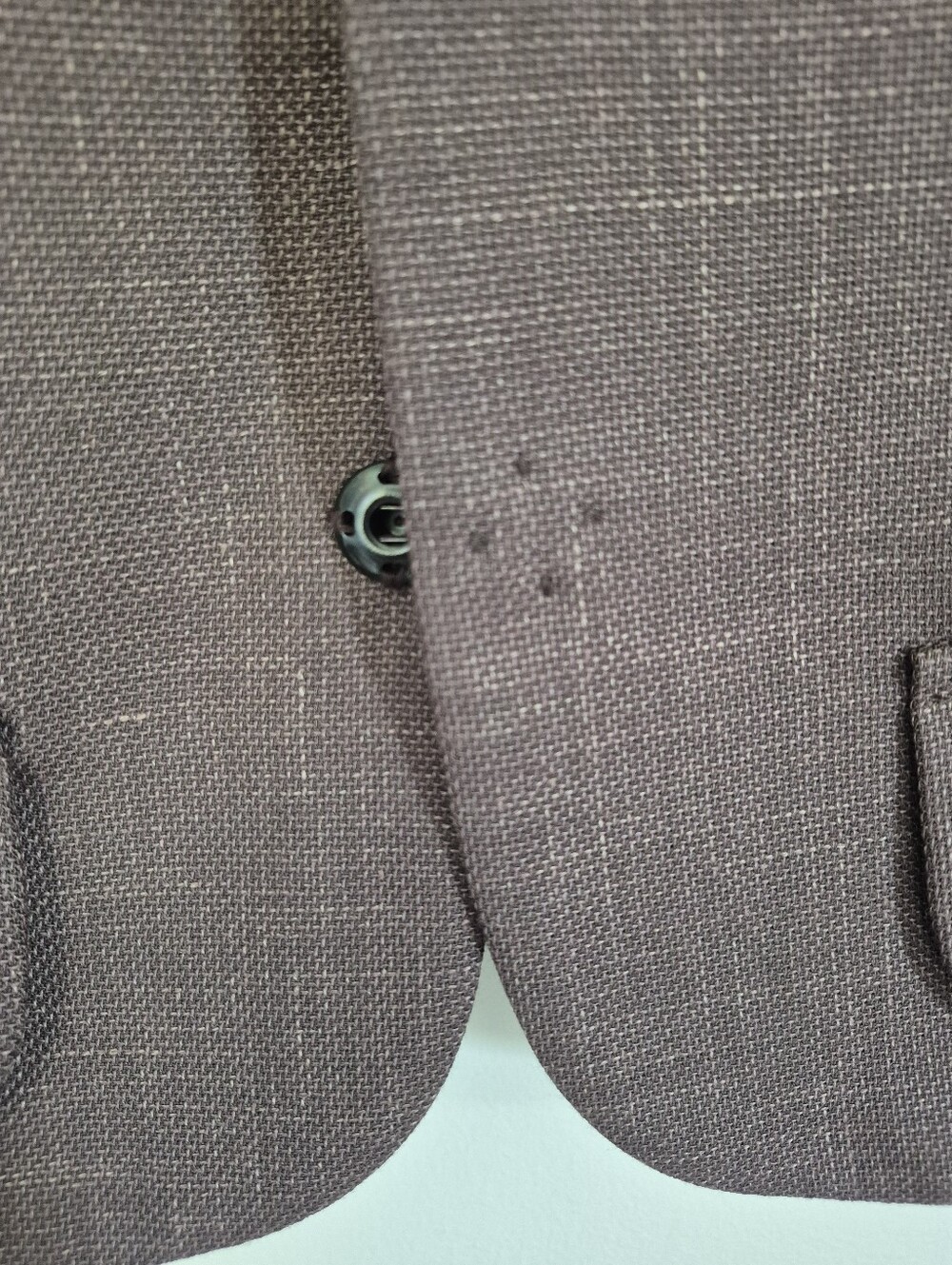 Comrags Wool Linen Blend Short Blazer Jacket Medium - Picture 8 of 10